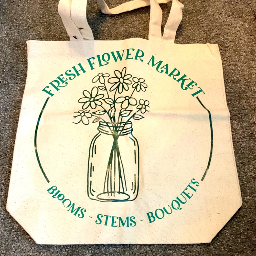 Cute handmade tote not perfect
